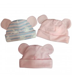 set x 3 gorros prematuro