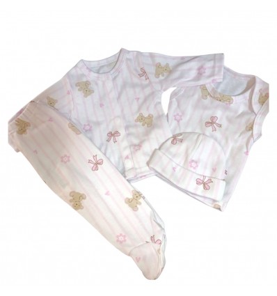 Set para bebé prematuro-moños