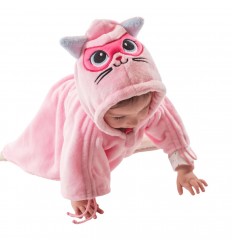 Ruana Gatita Pink