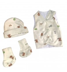 Set de UCI para prematuro carros-osito