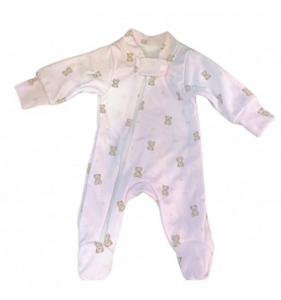 Pijama para bebé prematuro oso