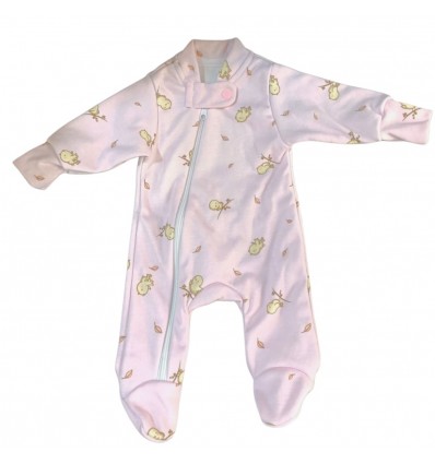 Pijama para bebé prematuro pajarito