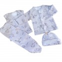 Conjunto para bebé prematuro animales