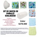 Set de inicio pañales ecológicos