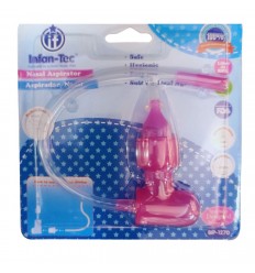 Aspirador nasal para bebé rosa