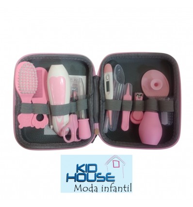kit de accesorios para bebé - rosado