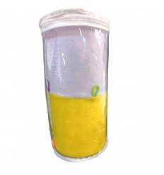 Rollo de estimulacion para bebé-Amarillo y lila