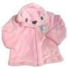 Chaqueta capota osita - rosada