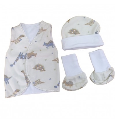 juego ropa UCI, para bebé prematuro oso.