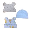 Set x 3 gorros para bebé prematuro
