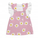 Vestido flores- rosado