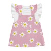 Vestido flores- rosado