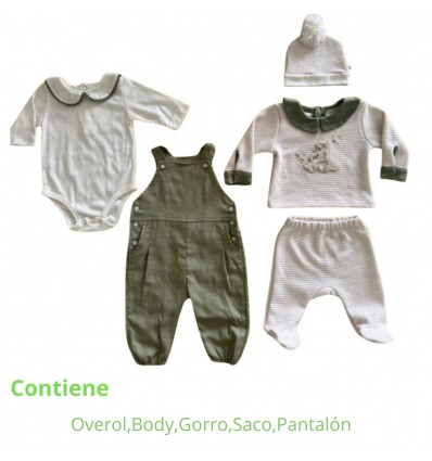 Primera Muda overol - Verde