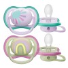 Chupos de entretencion avent ultra soft de 0-6 meses