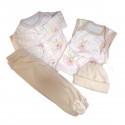 Conjunto para prematuro Coneja-rosa