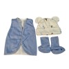 Set de ropa Uci para bebe prematuro.