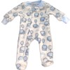 Pijama elefante en fleece azul - talla 00