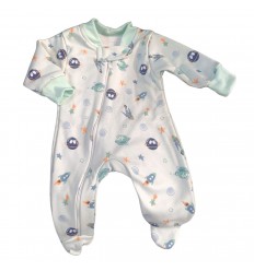 Pijama Astros en algodón verde - talla 00