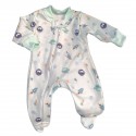 Pijama Astros en algodón verde - talla 00