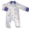 Pijama para bebé prematuro León azul
