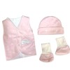 Set de UCi para bebé prematuro corazón rosado
