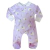 Pijama ovejas en algodón lila - talla 00