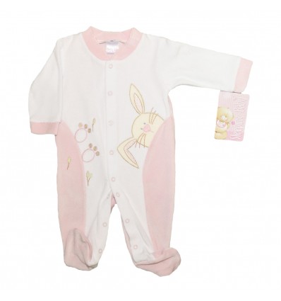 Pijama enteriza para bebé - coneja
