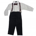 conjunto para niño - pantalon con tirantas