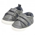 Zapato para bebe niño - gris