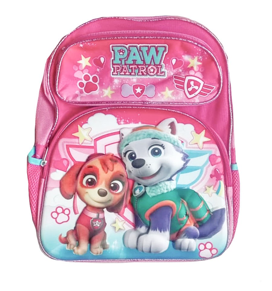 maleta para niña - paw patrol 3d