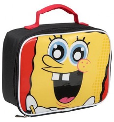 lonchera para niño - bob sponja rojo