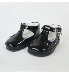 Zapato no tuerce negro