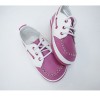 Mocasin fucsia-blanco (caminadores, no tuerce)