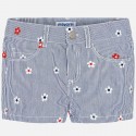 short-para-niña-mayoral-rayas-azules-con-flores