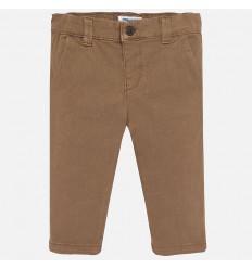Pantalon para niño color castaño