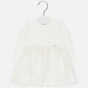 Vestido fiesta en tull para bebe niña