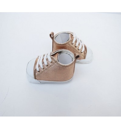zapatos para bebe niña - cobre