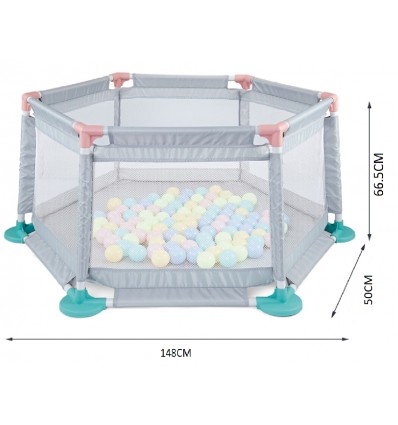 Corral de pelotas para bebé