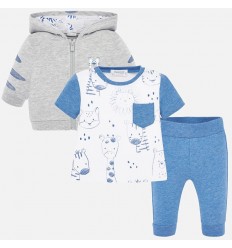 Sudadera 3 piezas para bebe
