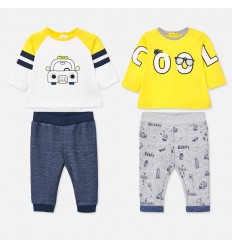 Conjunto 4 piezas bebe niño