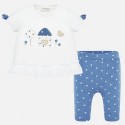 Conjunto bebé-Blusa y pantalón