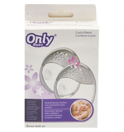 Conchas Copas Pezoneras Recolectoras Protectores - Only baby