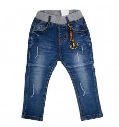 Pantalón jean para niño azul