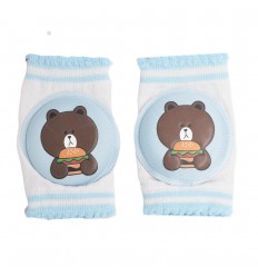 Protector de rodillas para bebé de oso