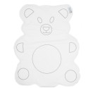 Cambiador diseño de oso-blanco