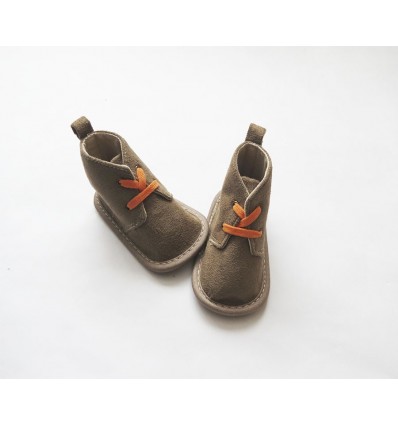 Bota para bebé niño-beige