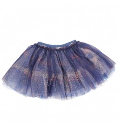 Falda tutu azul con letras-Kidhouse