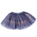 Falda tutu azul con letras-Kidhouse