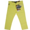 Pantalon en dril para niño-amarillo limon