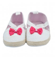 Zapato para bebé niña-blanco